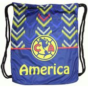 CLUB AMERICA ( Mexico ) Soccer Team Logo Drawstring Knapsack BAG 14" x 18" Inch.