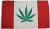 CANNABIS LEAF 3' X 5' FEET LARGE FLAG BANNER