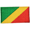 CONGO REPUBLIC Country Flag Iron - On PATCH CREST BADGE