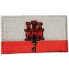 GIBRALTAR SMALL SIZE PATCH CREST BADGE .