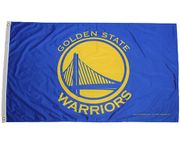 GOLDEN STATE WARRIORS Gold Logo 3' X 5' FEET LARGE FLAG BANNER