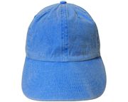  STONE - WASHED Colored Cotton Denim TURQUOISE HAT CAP...Size : ONE SIZE