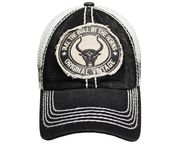 TAKE THE BULL BY HORNS Original Vintage BLACK HAT CAP