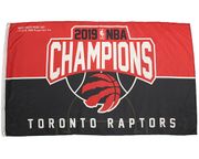 TORONTO RAPTORS CHAMPIONS 2019 NBA 3' X 5' FEET LARGE FLAG BANNER.