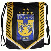 TIGRES UANL ( Mexico ) Soccer Team Logo Drawstring Knapsack BAG 14" x 18" Inch