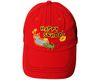 HAPPY SCHOOL CROC & POND Cotton RED HAT CAP .. For : Ages: 4 - 8 Yrs