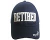 RETIRED Navy EMBOSSED HAT CAP...Size : ONE SIZE FITS ALL