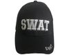 SWAT Black EMBOSSED HAT CAP...Size : ONE SIZE FITS ALL