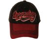 LEGENDARY Original Vintage BLACK - RED HAT CAP...Size : ONE SIZE