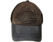 LEGENDARY Original Vintage DARK GREY - BROWN HAT CAP...Size : ONE SIZE