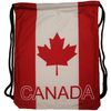 CANADA Country Flag Drawstring Knapsack BAG 14" x 18" Inch.