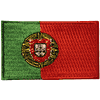 PORTUGAL COUNTRY FLAG SMALL IRON-ON EMBROIDERED PATCH CREST BADGE
