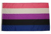 LGBTQ GENDER FLUID 3' x 5' Feet FLAG BANNER