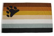 LGBTQ BEAR 3' x 5' Feet FLAG BANNER