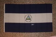 NICARAGUA 3' X 5' NATIONAL COUNTRY FLAG BANNER TAPESTRY . .. NEW