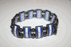 NICARAGUA COUNTRY FLAG FLEXIBLE METAL SPORTS BRACELET .. NEW