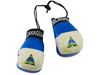 NICARAGUA COUNTRY FLAG MINI BOXING GLOVES ..HIGH QUALITY .. NEW