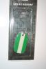 NIGERIA COUNTRY FLAG METAL DOG TAG NECKLACE PENDANT .. NEW