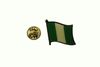 NIGERIA COUNTRY FLAG SMALL METAL LAPEL PIN BADGE .. NEW