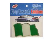 NIGERIA COUNTRY FLAG WAVY BUMPER DECAL STICKER EMBLEM ...