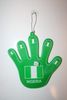 NIGERIA COUNTRY FLAG WINDOW DISPLAY HAND WITH SUCTION CUP .. NEW