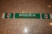 NIGERIA FOOTBALL ASSOCIATION FIFA WORLD CUP SCARF SCARVES .. SOCCER .. NEW