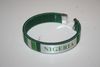 NIGERIA GREEN COUNTRY FLAG FLEXIBLE C BRACELET WRISTBAND .. NEW