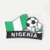 NIGERIA SOCCER BALL FOOTBALL IRON ON EMBROIDERED PATCH CREST BADGE .. NEW