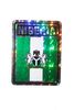 NIGERIA SQUARE COUNTRY FLAG METALLIC BUMPER STICKER DECAL .. SIZE 3" X 4" INCHES .. NEW