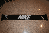 NIKE BLACK SCARF SCARVES WITH WHITE SWOOSH ... NEW NIKE BLACK SCARF SCARVES WITH WHITE SWOOSH ... NEW
