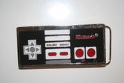 NINTENDO  GAME CONTROLLER METAL BELT BUCKLE .. NEW