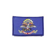 NORTH DAKOTA USA STATE FLAG IRON ON PATCH CREST BADGE 2 1/8 X 3 1/4 INCHES ... NEW