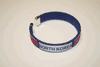 NORTH KOREA BLUE COUNTRY FLAG FLEXIBLE METAL NYLON BRACELET .. NEW