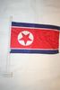 NORTH KOREA COUNTRY CAR AUTOMOBILE STICK FLAG .. NEW