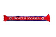 NORTH KOREA COUNTRY FLAG SCARF