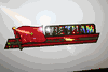 NORTH VIETNAM COUNTRY FLAG LONG METALIC CAR AUTOMOBILE BUMPER STICKER DECAL EMBLEM .. NEW