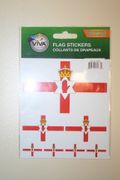 NORTHERN IRELAND COUNTRY FLAG COLLECTION OF  DIFFERENT SIZE STICKERS .. NEW