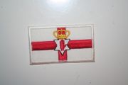 NORTHERN IRELAND COUNTRY FLAG SMALL IRON ON PATCH CREST BADGE .. NEW
