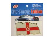 NORTHERN IRELAND COUNTRY FLAG WAVY BUMPER DECAL STICKER EMBLEM ...