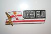 NORTHERN IRELAND COUNTRY FLAG WORD IRON ON PATCH CREST BADGE .. NEW
