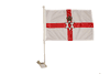 NORTHERN IRELAND COUNTRY HEAVY DUTY CAR STICK FLAG .. SIZE : 12" X 18" INCH