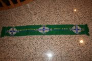 NORTHERN IRELAND GREEN SOCCER .. IRISH  FOOTBALL ASSOCIATION SCARF ... NEW