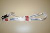 ***SOLD OUT***NORWAY WHITE HIGH GLOSS COUNTRY FLAG LANYARD KEYCHAIN PASSHOLDER NECKSTRAP ... NEW