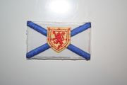 NOVA SCOTIA CANADIAN PROVINCIAL FLAG SMALL IRON ON PATCH CREST BADGE .. NEW