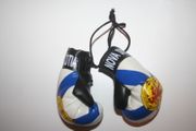 NOVA SCOTIA PROVINCIAL FLAG PAIR OF MINIATURE BOXING GLOVES ..NEW