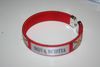 NOVA SCOTIA RED PROVINCIAL FLAG FLEXBLE C BRACELET WRISTBAND .. NEW