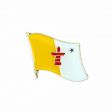 NUNAVUT CANADIAN PROVINCIAL FLAG SMALL METAL LAPEL PIN BADGE .. NEW 