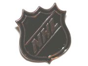 OFFICIAL NHL LOGO LAPEL PIN BADGE 1' X 1' INCHES .. NEW