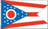 OHIO USA STATE 3' X 5' FEET NATIONAL FLAG ... LARGE BANNER TAPESTRY.