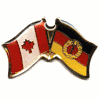 OLD EAST GERMANY DEUTSCHLAND / CANADA COUNTRY FLAG SMALL METAL LAPEL FRIENDSHIP LAPEL PIN BADGE .. NEW OLD EAST GERMANY DEUTSCHLAND / CANADA COUNTRY FLAG SMALL METAL LAPEL FRIENDSHIP LAPEL PIN BADGE .. NEW